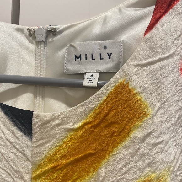 Milly Brushstroke Shift Dress - Picture 4 of 4